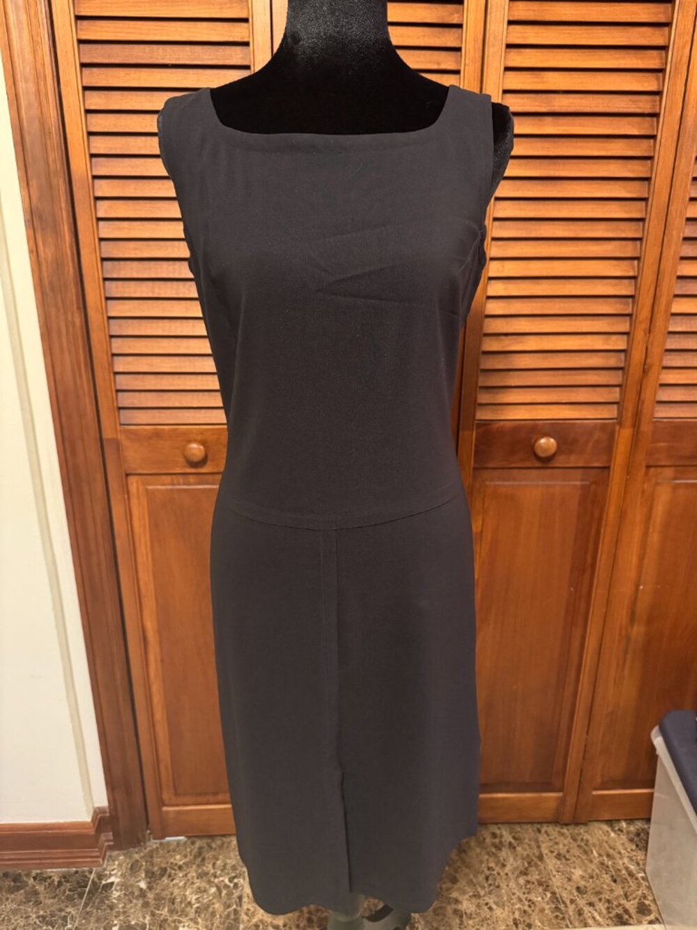 Studio Black Sleeveless Sheath Dress